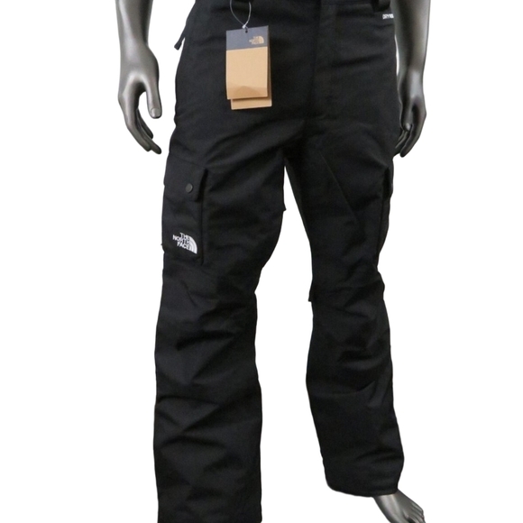 The North Face Slashback Cargo Snow Pants Men’s Large Regular Black NWT DryVent - Picture 4 of 16